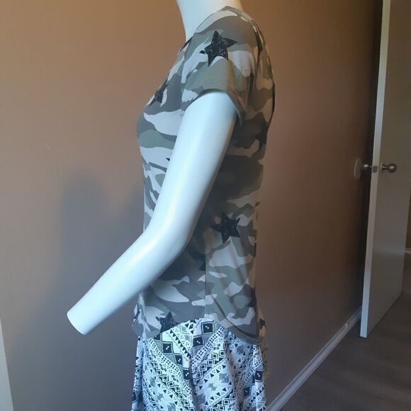 Military Criss Cross Back Eye Candy t-shirt - Picture 5 of 8